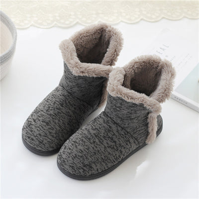Pantuflas Altas de Invierno para Hombre con Plataforma de Terciopelo - Image 10