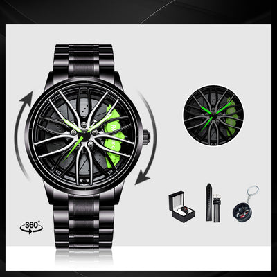 Reloj Skeleton Forged Caliper AMG488 para Hombre - Image 6