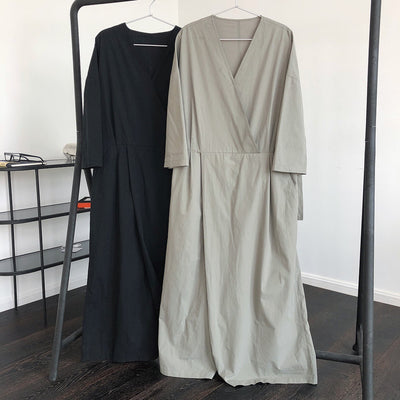 Jumpsuit Elegante de Cuello V Cintura Alta Piernas Anchas para Mujer - Image 17