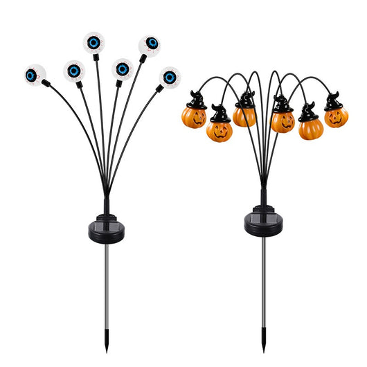 Lámpara Solar LED Calabaza Decorativa para Exterior - Iluminación Navideña para Jardín - Image 4