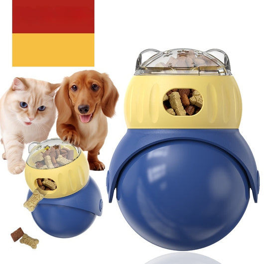Juguete Interactivo Búho Dispensador de Alimento para Gatos - Image 3