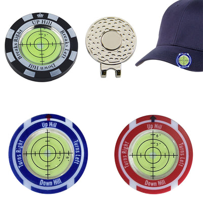 Clip Medidor de Nivel para Gorra de Golf con Marcas de Posición Verde - Image 20