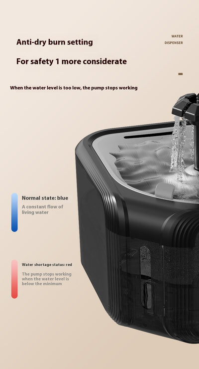 Dispensador Automático de Agua para Mascotas con Tecnología de Inducción Inalámbrica - Image 14