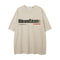 Camiseta de Algodón con Estampado de Letras para Hombre