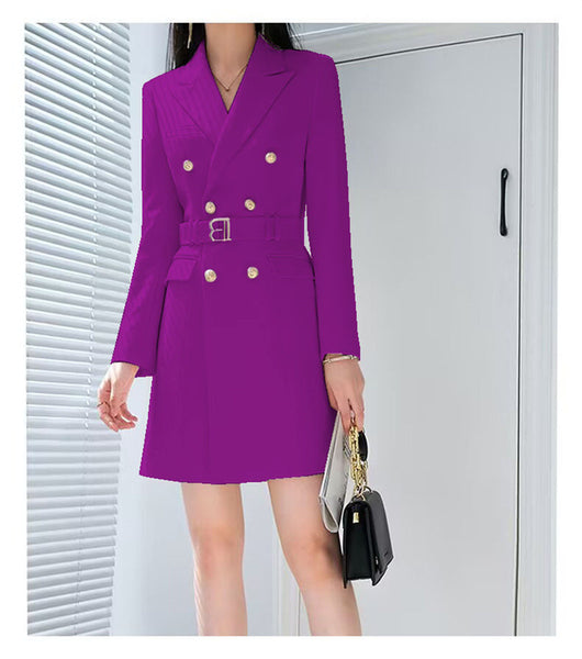 Blazer Reductor de Cintura Estilo Office Lady - Top Ajustado para Mujer - Image 32