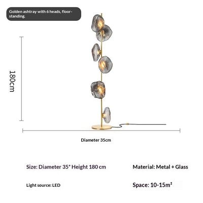 Lámpara de Pie para Sala y Dormitorio con Base de Mesa - Image 17