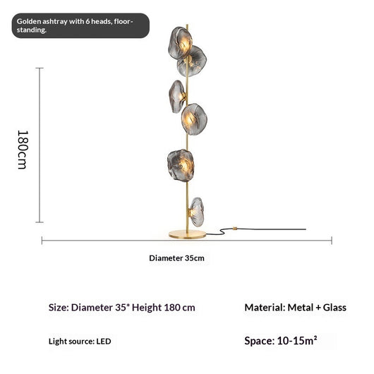Lámpara de Pie para Sala y Dormitorio con Base de Mesa - Image 17