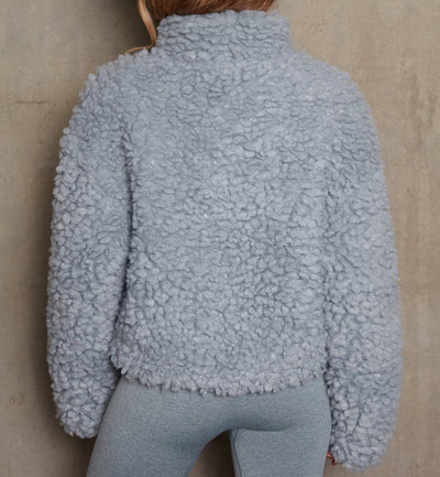 Cardigan de Cachemira y Lana de Cordero para Mujer - Abrigo Corto de Lujo - Image 12