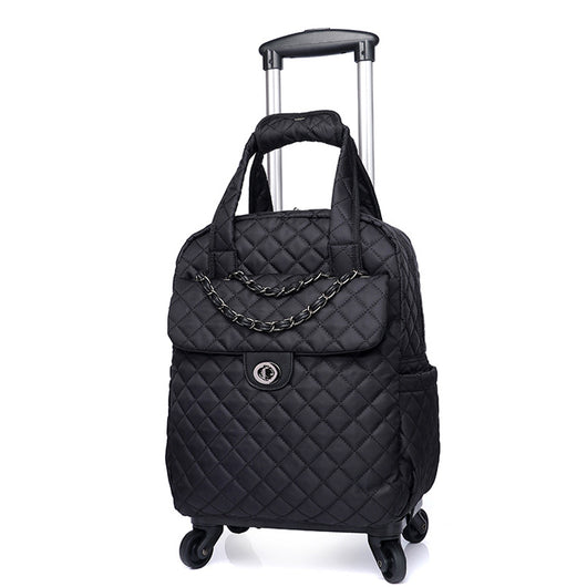 Mochila Trolley Impermeable de Tela Oxford Plegable y Ultraligera - Image 3