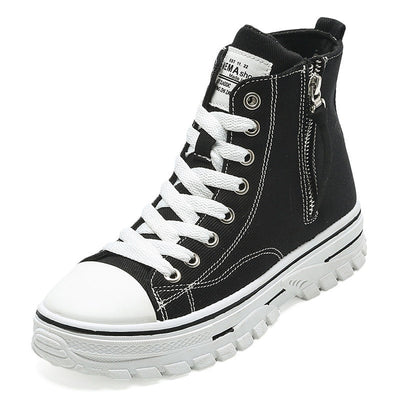 Zapatillas Canvas Altas para Mujer - Estilo Versátil - Image 2
