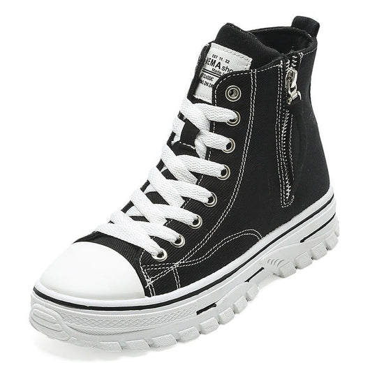 Zapatillas Canvas Altas para Mujer - Estilo Versátil - Image 2