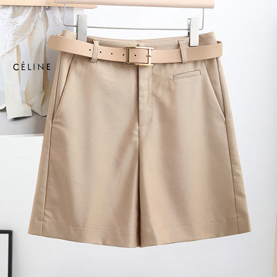 Shorts de Talle Alto Delgados Talla Grande para Mujer - Image 4