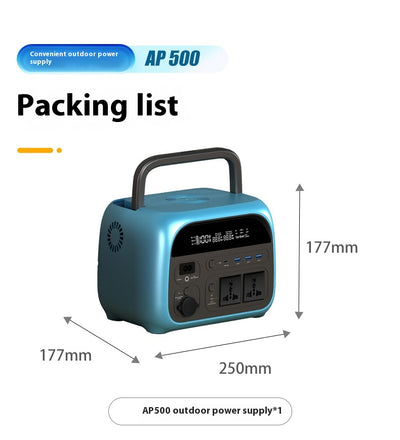 Generador Portátil 400W con Batería de Litio Hierro Fosfato para Viajes y Emergencias - Image 7