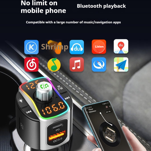 Receptor Bluetooth para Auto con Doble Pantalla MP3 - Image 15