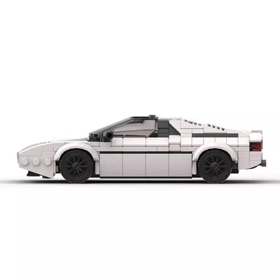 Bloques de Construcción BMW M1 Legendario - Serie de Carreras Rápidas para Coleccionistas - Image 3