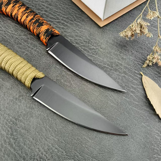 Cuchillo de Supervivencia y Defensa Personal de Alta Dureza para Cortar Cuerda - Image 13
