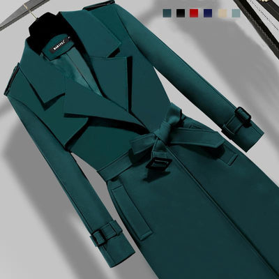 Gabardina Slim Reductora de Cintura - Corte Elegante Midi - Image 2