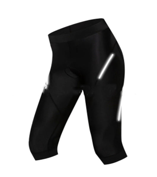 Pantalones Ciclismo Reflectantes Negros Transpirables - Image 3