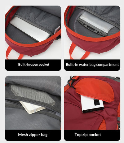 Mochila de Senderismo de Gran Capacidad Ultraligera para Hombre - Image 13