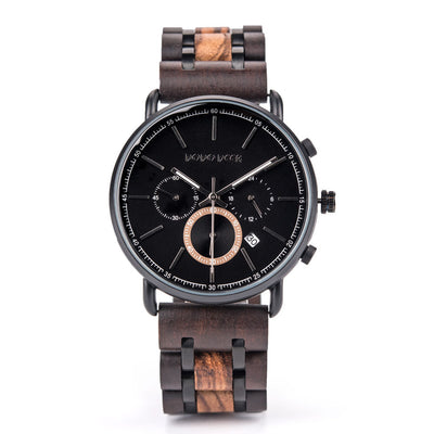 Reloj de Cuarzo con Cuerpo de Madera - Image 7