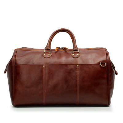 Bolsa de Viaje Cuero Genuino Capacidad Extra Grande para Hombre - Image 11