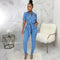 Mono Denim Slim Fit Casual para Mujer - Estilo Europeo y Americano
