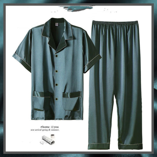 Pijama Corto Ligero para Hombre - Conjunto Cómodo de Verano - Image 7