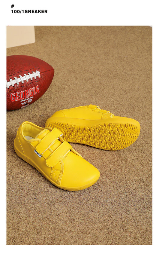Zapatos Casuales de Cuero Ancho con Velcro para Hombre y Mujer Talla Grande - Image 35