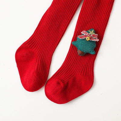 Enterizo de Medias de Algodón para Bebé - Diseño Navideño Primavera Otoño Invierno - Image 11