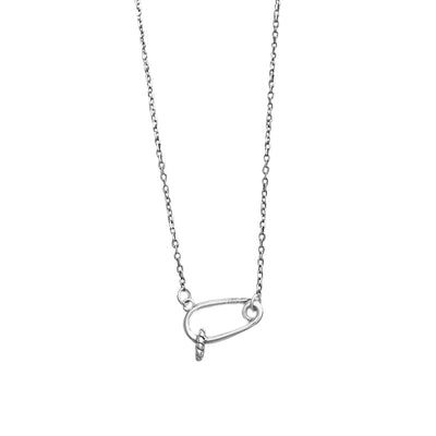Collar de Plata Esterlina S925 Geométrico Retro Tailandés para Mujer