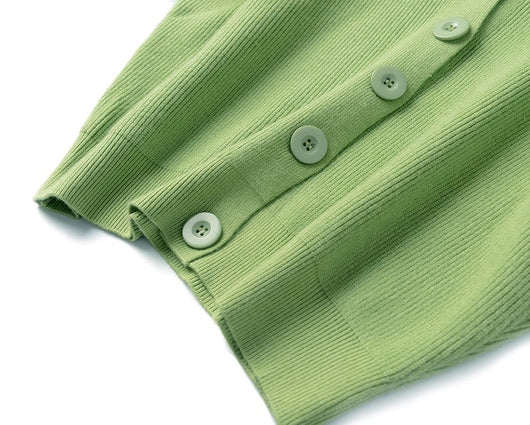 Cardigan Deportivo Mujer Holgado Tejido Casual con Capucha - Image 16