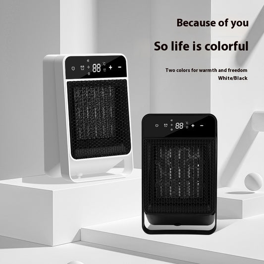 Calefactor Digital de Escritorio con Pantalla Táctil y Control Inteligente