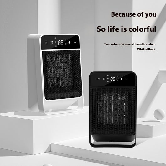 Calefactor Digital de Escritorio con Pantalla Táctil y Control Inteligente
