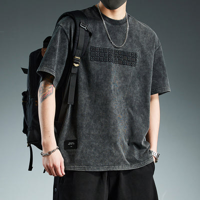 Playera Oversize Pesada de Manga Corta para Hombre - Image 5