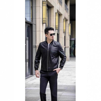 Chaqueta Térmica para Hombre con Forro Polar y Patrón Ice Crack - Image 4