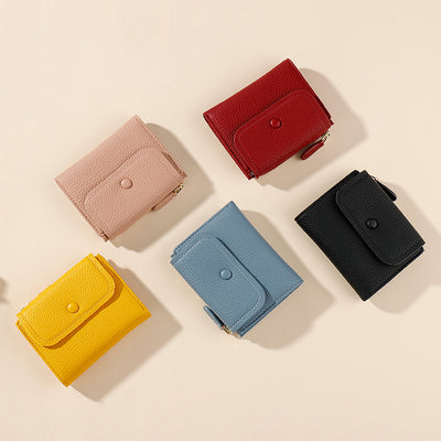 Billetera Minimalista Multifuncional para Mujer - Organizador de Tarjetas Compacto - Image 11