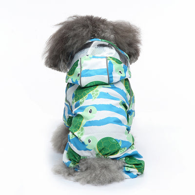 Impermeable Reflectante para Perros Cuatro Patas - Diseño Universal Todo Clima - Image 6