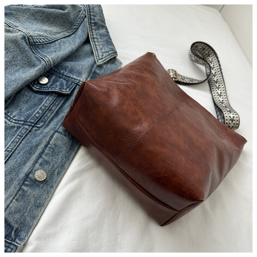 Bolso Bandolera Coreano con Correa Ancha para el Hombro - Image 15
