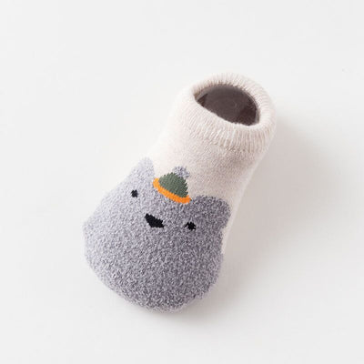 Calcetines Infantiles de Dibujos Animados con Forro Acolchado - Image 19