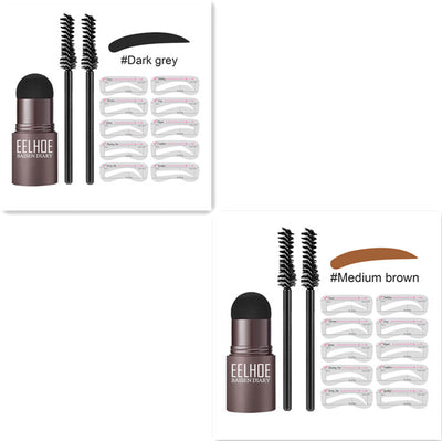 Set de Moldes para Cejas con Polvo de Maquillaje - Image 11