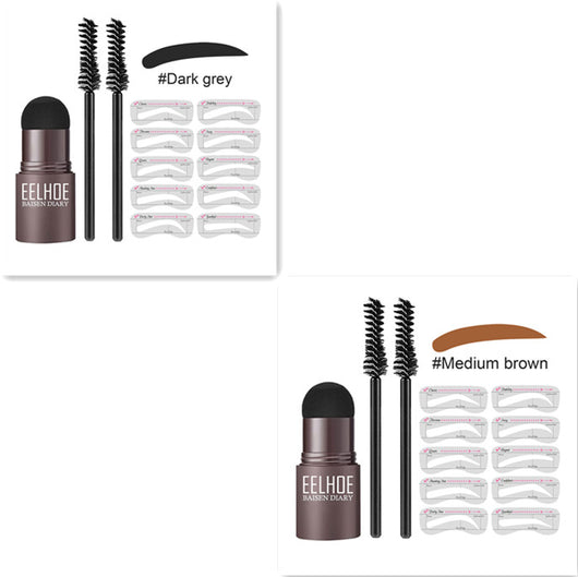 Set de Moldes para Cejas con Polvo de Maquillaje - Image 11