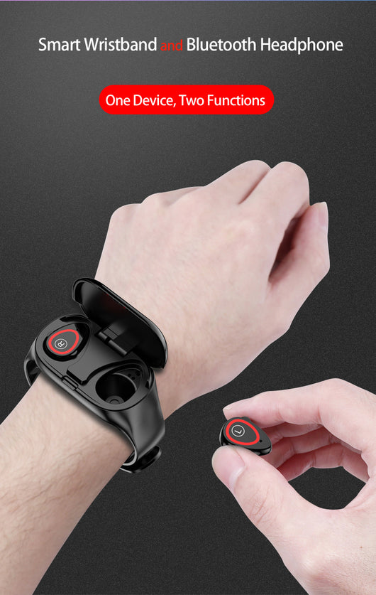 Pulsera Inteligente M1 con Auriculares Bluetooth 2 en 1 - Monitor de Frecuencia Cardíaca y Llamadas - Image 10