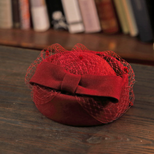 Gorro de Lana con Tejido de Encaje Calado - Image 10