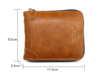 Billetera Corta para Hombre con Cierre y Monedero - Image 7