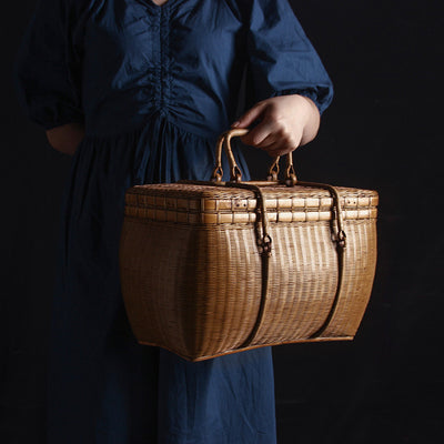 Bolsa Portátil de Bambú para Ceremonia del Té - Image 4