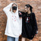 Sudadera Larga de Otoño e Invierno con Capucha