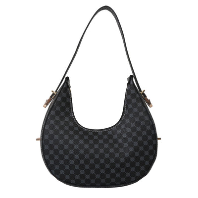 Bolso Bandolera Occidental Estilo Crescent con Estampado - Image 6