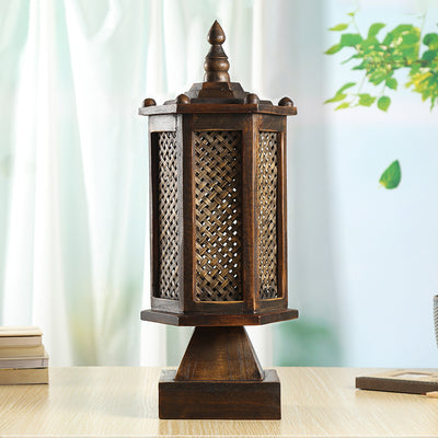 Lámpara de Mesa Retro Bambú para Mesita de Noche - Image 22