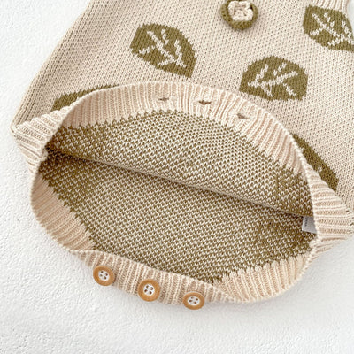 Conjunto de Dos Piezas Infantil con Diseño Hojas Jacquard - Image 15