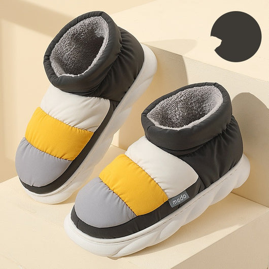 Paquete Invierno: Pantuflas de Terciopelo para Hombre, Cálidas y Acolchadas - Image 14